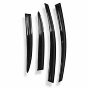 Matte Fit 06-11 Honda Civic 4drs Sedan 4PCS Slim Style Window Rain Guard Visors JDM