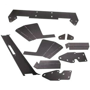 Office Popular DIY Front Bumper Bare Metal Kit Winch Mount for Jeep Cherokee XJ 1984-2001
