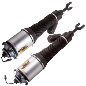 Glass Popular Front Electronic Air Strut Shock Assemblies Pair for Bentley Continental 03-12