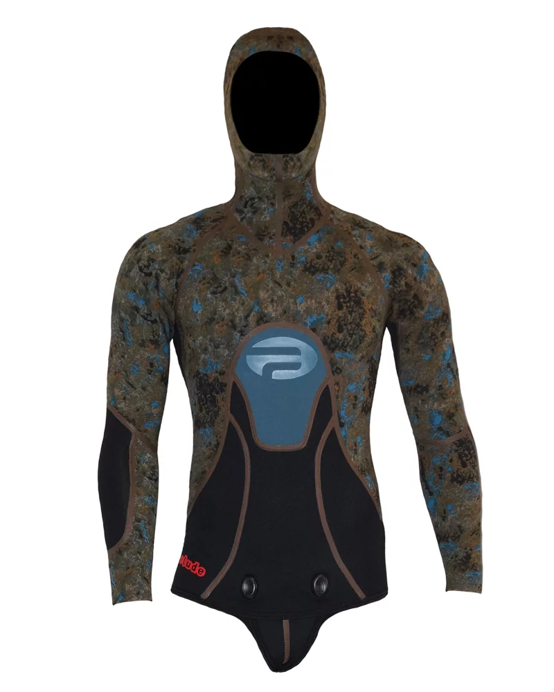Home Versatile Pinnacle Men's Elude 5mm Spearfishing Wetsuit (2X-Large, Jacket)
