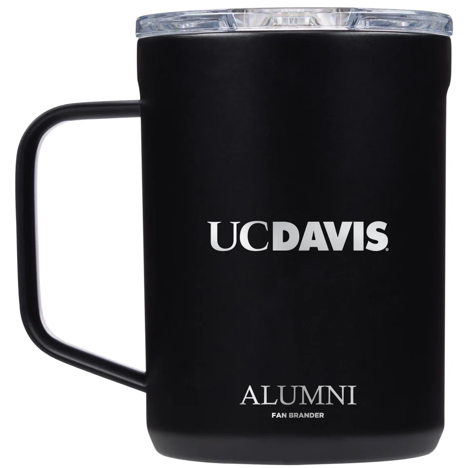 Leak-Proof Corkcicle UC Davis Aggies 16oz. Primary Mark Alumni Mug
