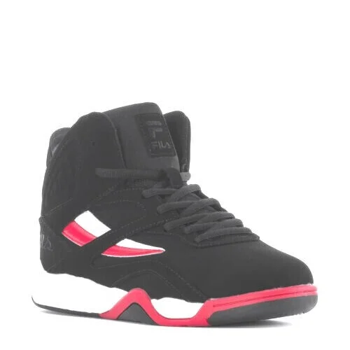 Best-Selling FILA DEREVERSE MID SUEDE LACE-UP TRAINERS SNEAKERS MEN SHOES BLACK SIZE 12 NEW