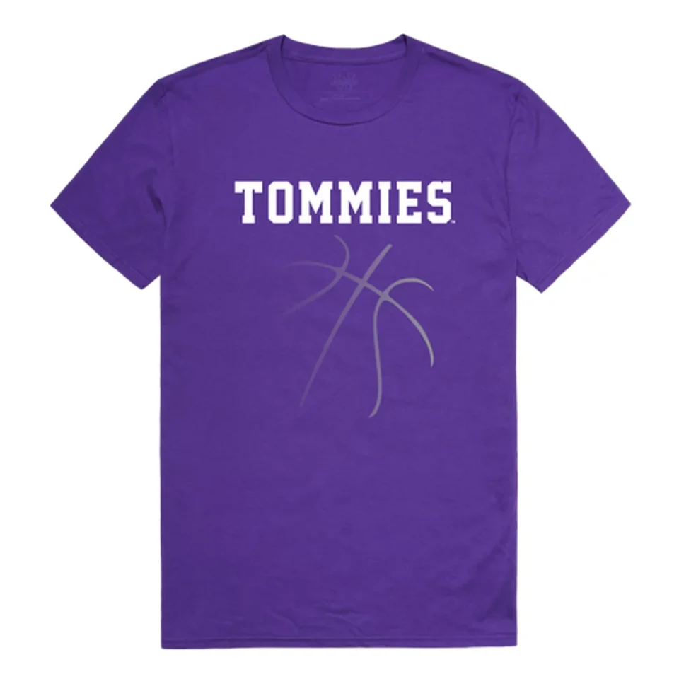 Polished Versatile W Republic University of St. Thomas Tommies College Basketball T-Shirt, Purple - Small