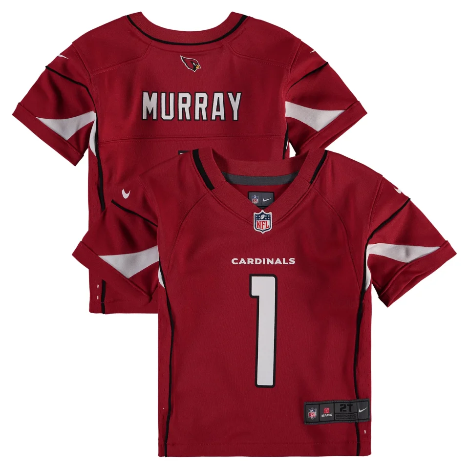 Glossy Gift-Ready Toddler Nike Kyler Murray Cardinal Arizona Cardinals Game Jersey