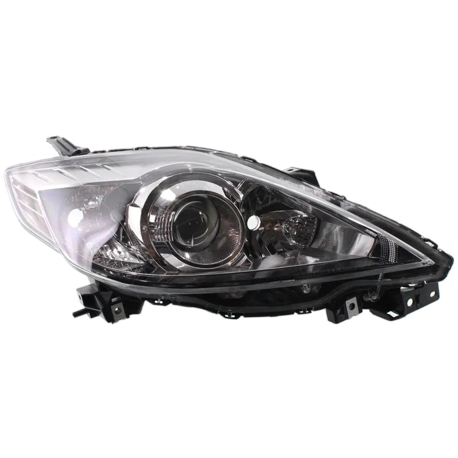 Safe Matte Headlight For 2008-2009 Mazda 5 GS ST Sport Grand Touring Right With Black Bezel