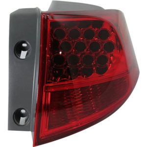 Natural Tail Light For 07-09 Acura MDX Passenger Side Outer Quarter Panel Mounted
