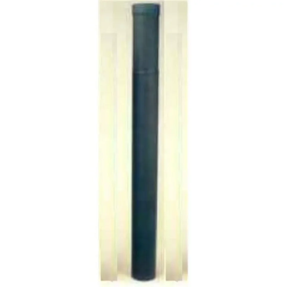 Prime Selkirk Corporation 2806B 8 Inch x 38 Inch -70 Inch Adjustable Length Heat-fab 22-ga Welded Black Stovepipe