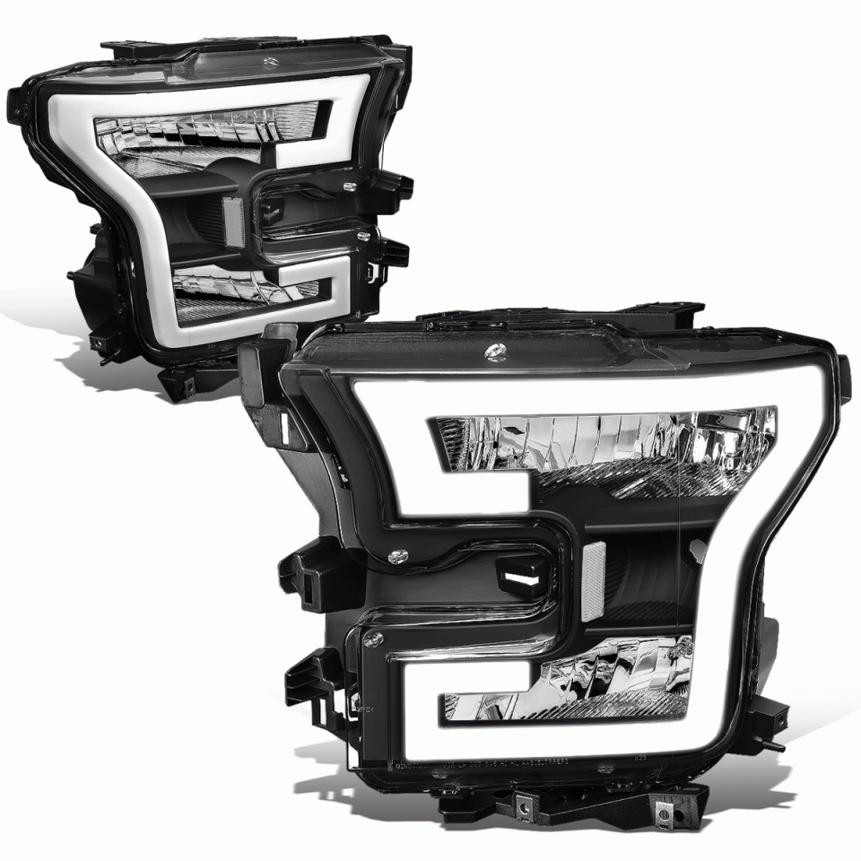 Versatile 15-17 d F150 3D LED DRL Tube Running Strip Headlight/Lamp