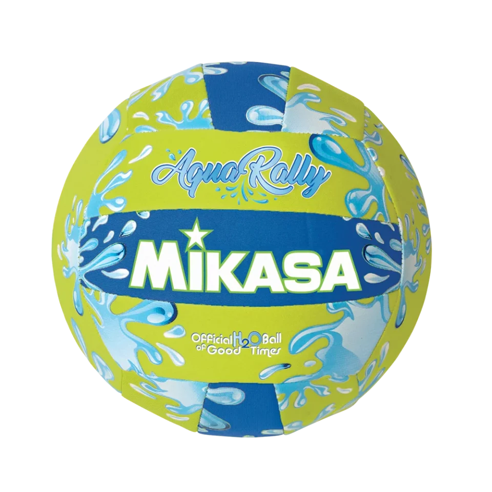 Lightweight Value Mikasa Aqua Rally Volleyball, Green Blue