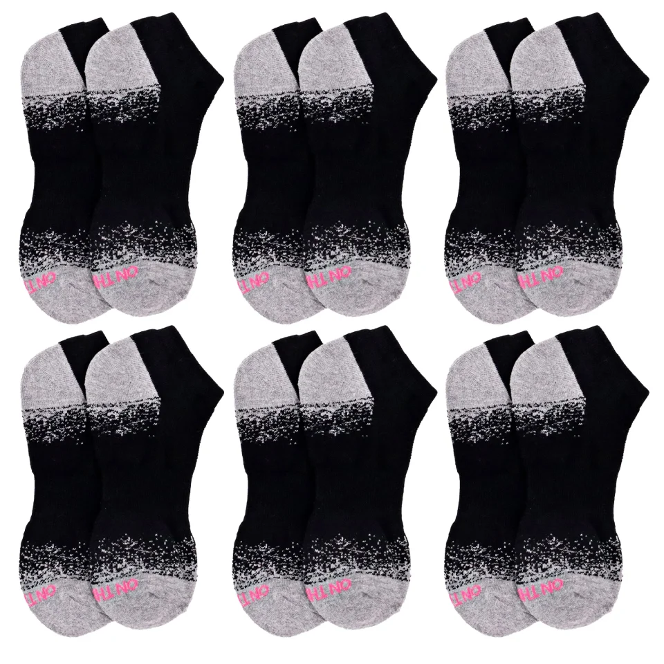 Cleaning Upgraded On The Go Women's Classic Cushion Low Cut Socks