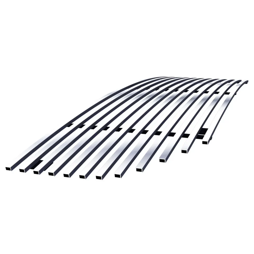 Matte APS Compatible with Honda Pilot 2009-2011 Main Upper Stainless Steel Chrome Billet Grille Grill Insert H86597A