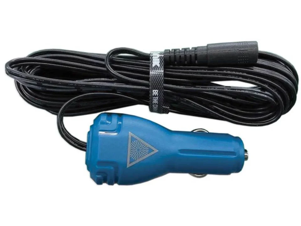 Essential Lightweight Ignik 12V Vehicle-Aux or Basecamp Battery Adapter, 16ft, IGRCS-00920