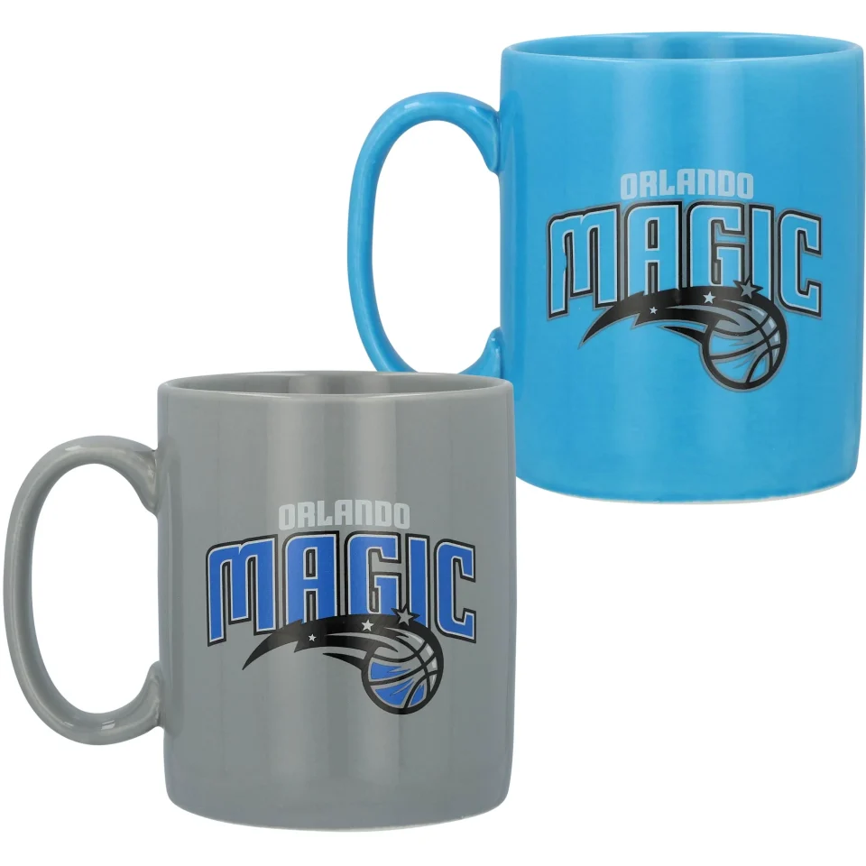 Cleaning Orlando Magic Home and Away Two-Piece 15oz. Team Color Mug Set