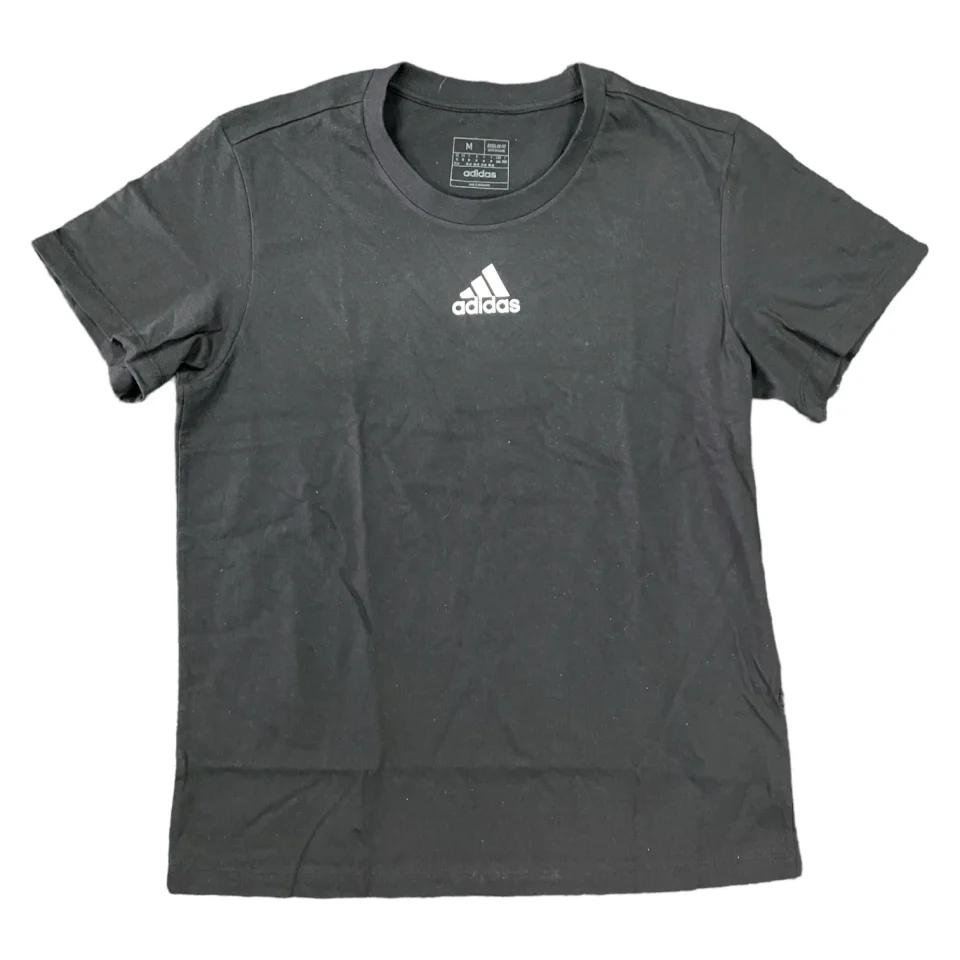 Glass Versatile Adidas Women's BOS Active Short Sleeve Regular Fit Tee Shirt (Black, S)