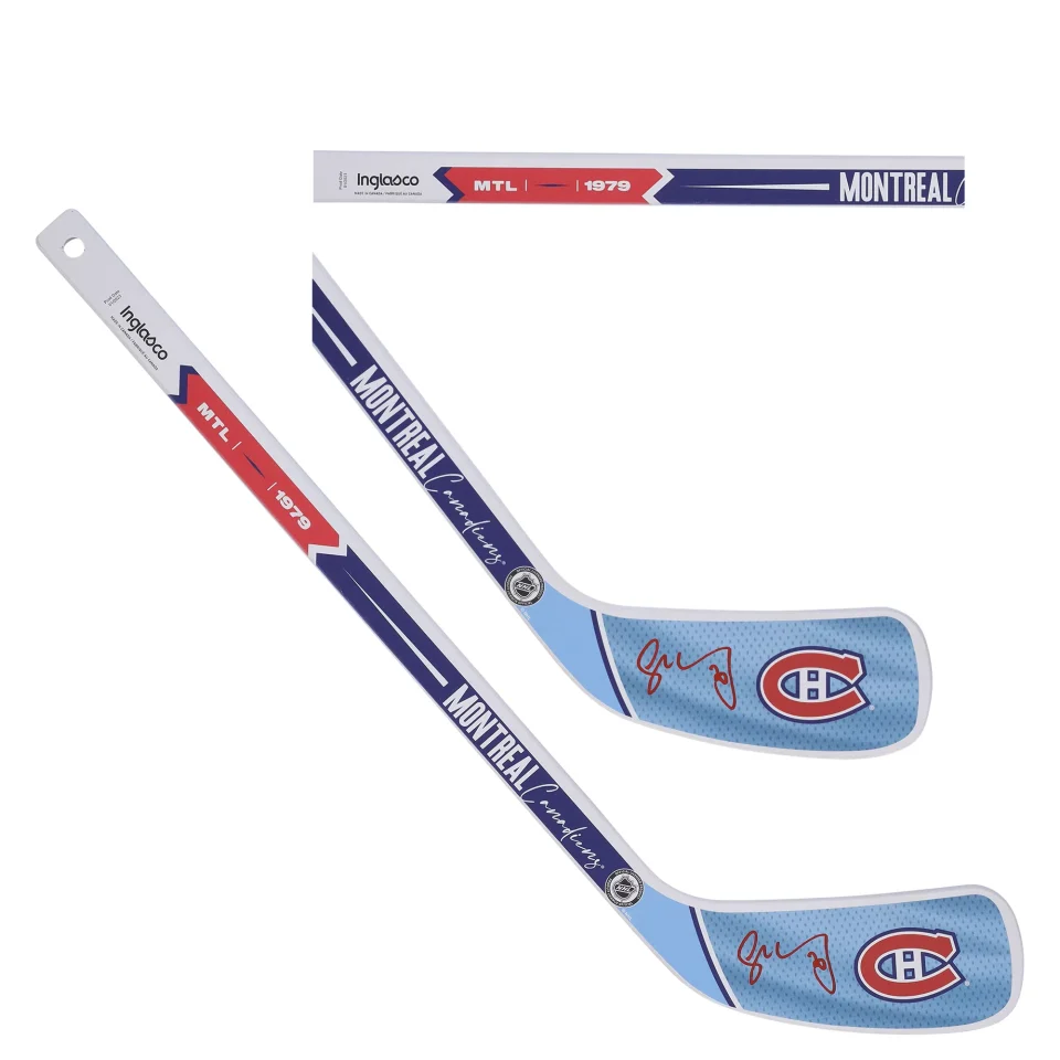 Eco-Friendly Juraj Slafkovsky Montreal Canadiens Autographed 2022-23 Reverse Retro Mini Hockey Stick - Fanatics Authentic Certified