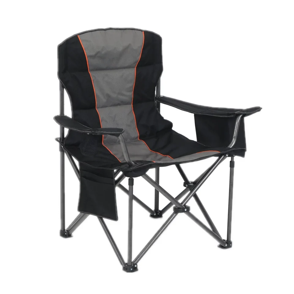 Ultimate Eco-Friendly Sophia&William Outdoor Oversized Folding Camping Chair, Black