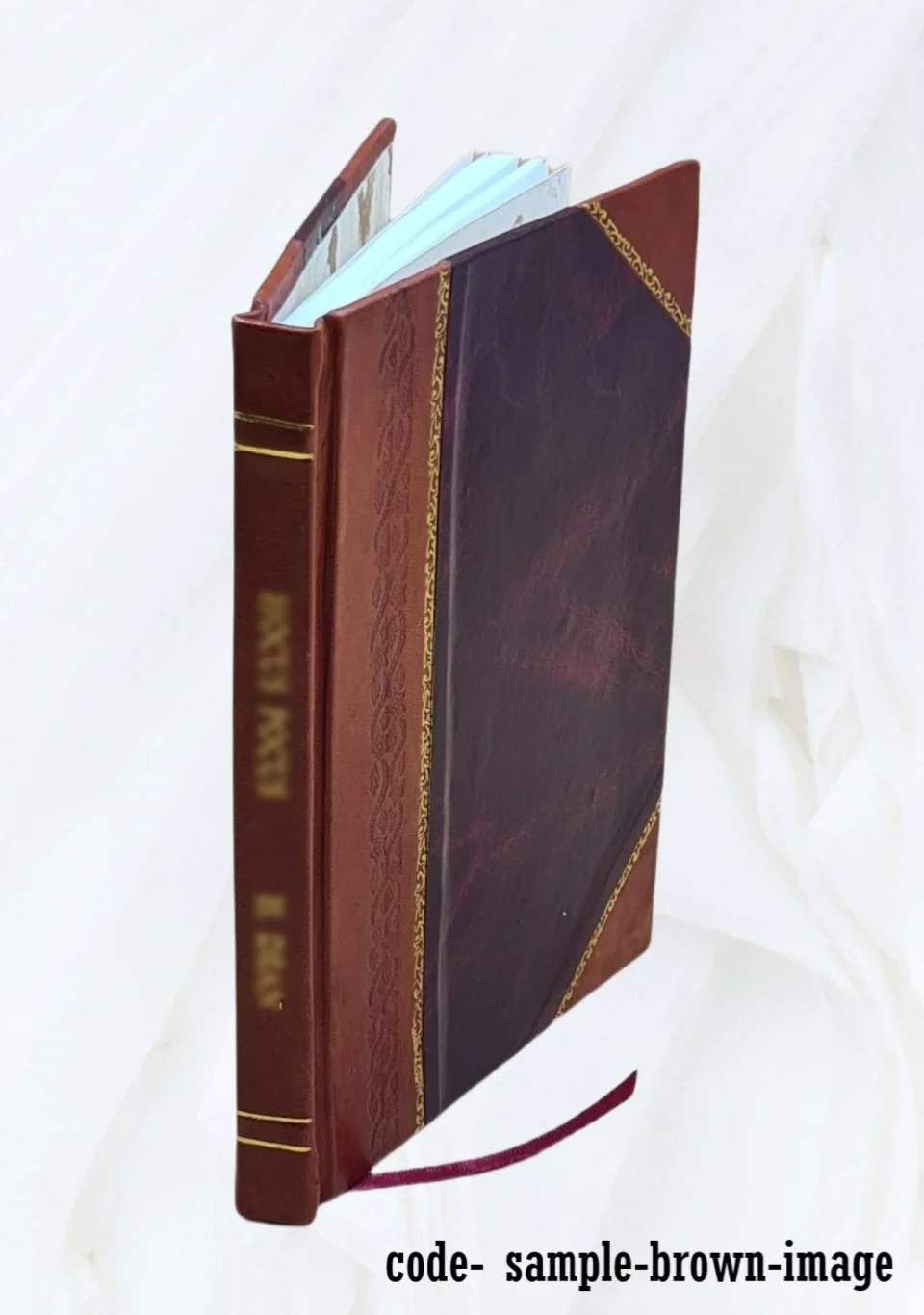 Easy-Clean Sunam Sonsaeng munjip : kwon 1-27, yonbo Volume 6 1900 [Leather Bound]