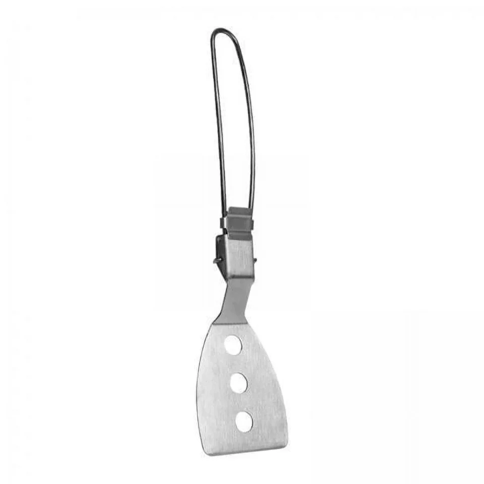 BPA-Free kesoto 6xCamping Cooking Spatula Stainless Steel Folding Spatula for Outdoor Hiking
